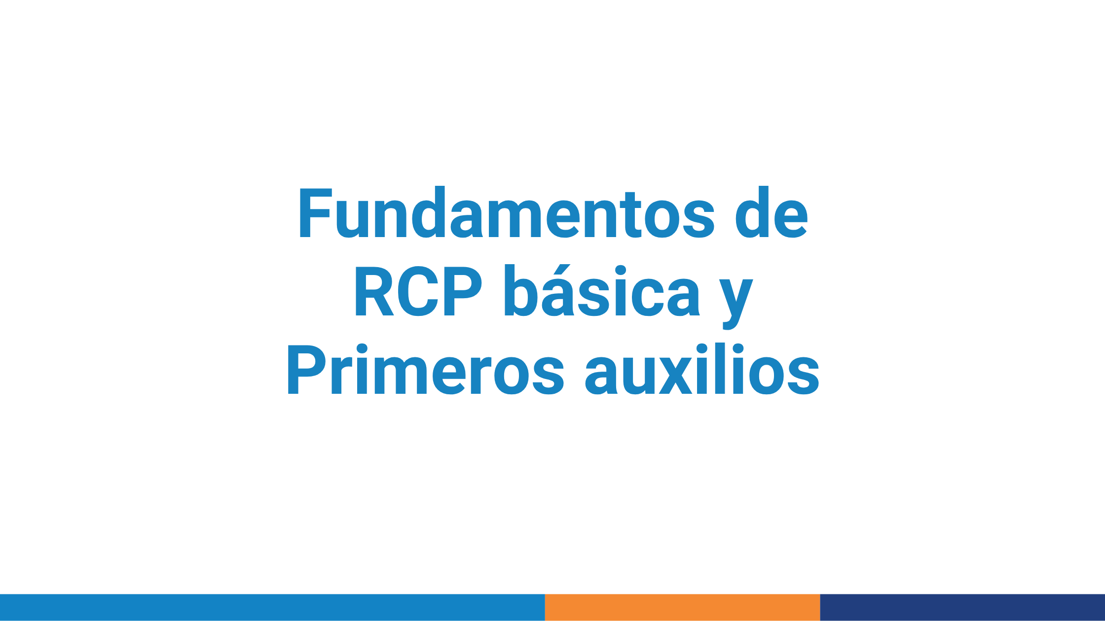 Fundamentos rcp